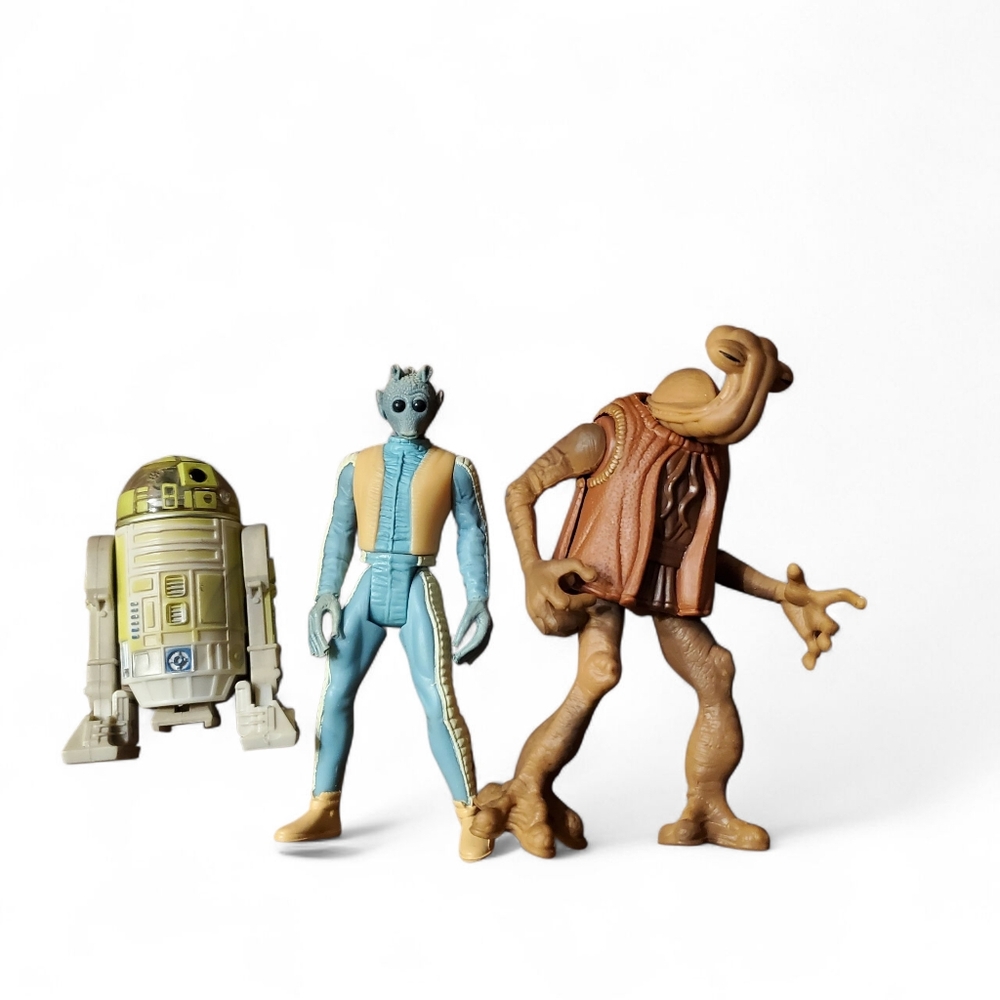 Star Wars Action Figures R2-D2 Bith Greedo‎ Power of the Force